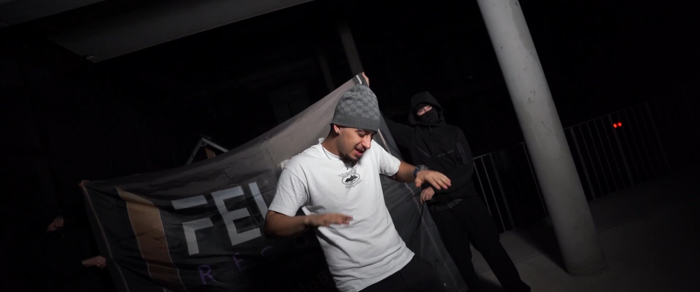Szene aus einem Musikvideo für Felice Records